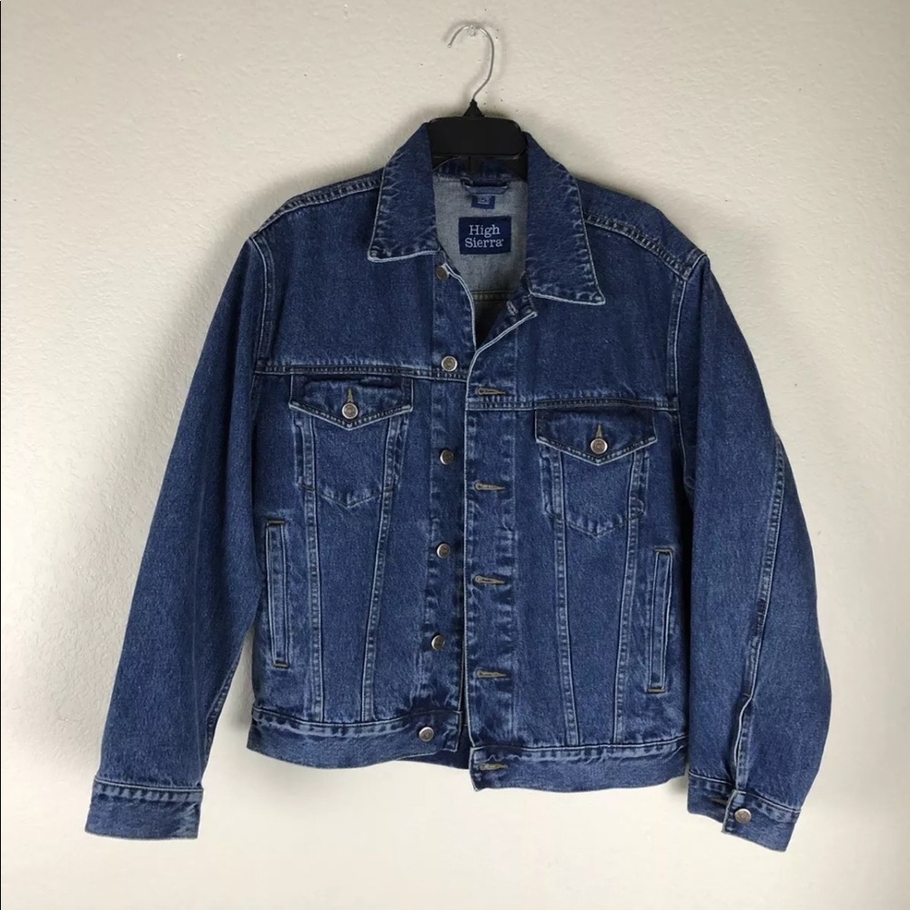 High Sierra Denim Jeans Jacket Vintage Small